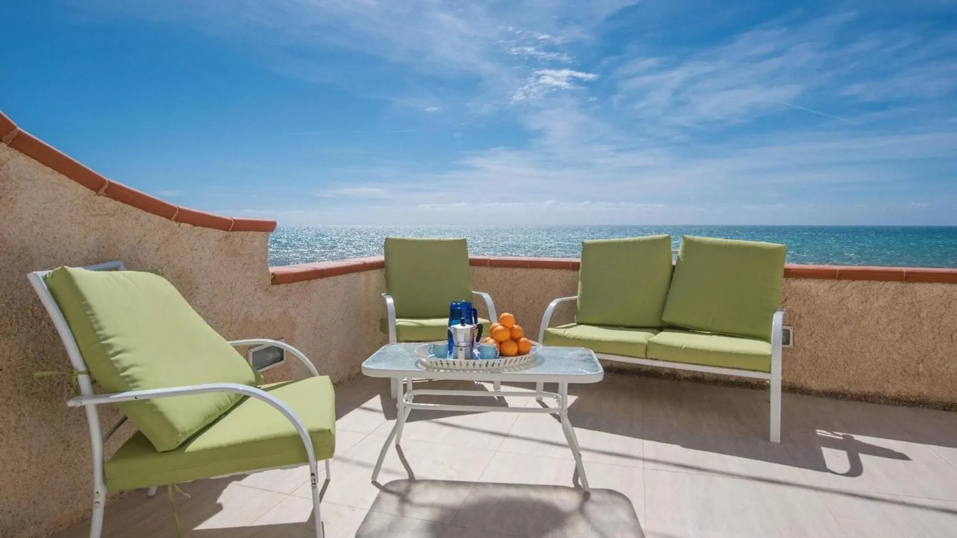 Poseidon, Villa Am Meer Mit Panoramaterrasse Donnalucata  Italy
